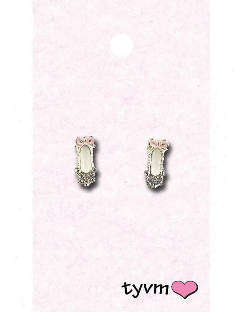 Ballet Shoe Earrings