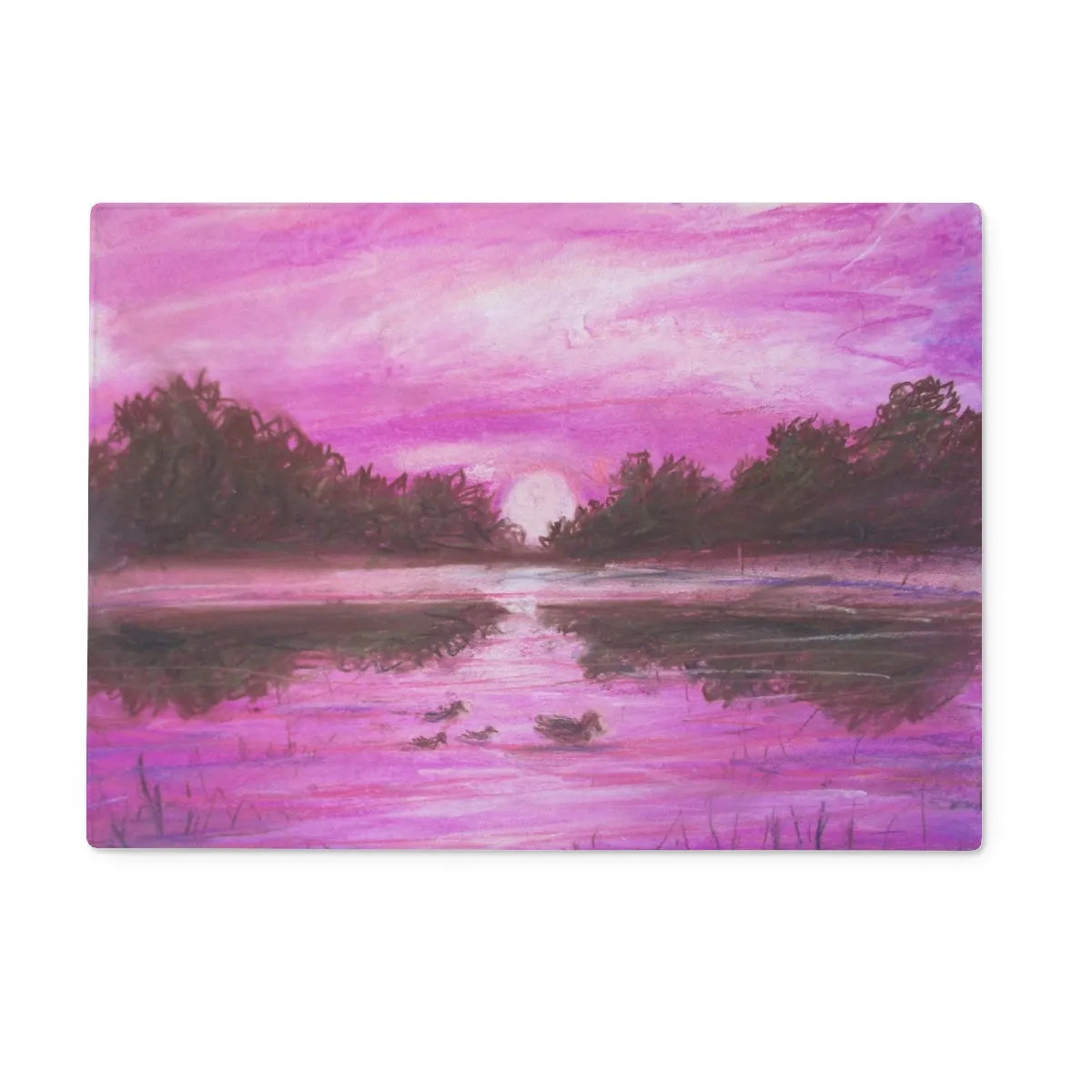 Hide ~ Glass Chopping Board