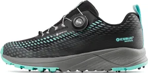 Icebug Womens NewRun BUGrip GTX Trail Running Shoe with Carbide Studded Traction Sole