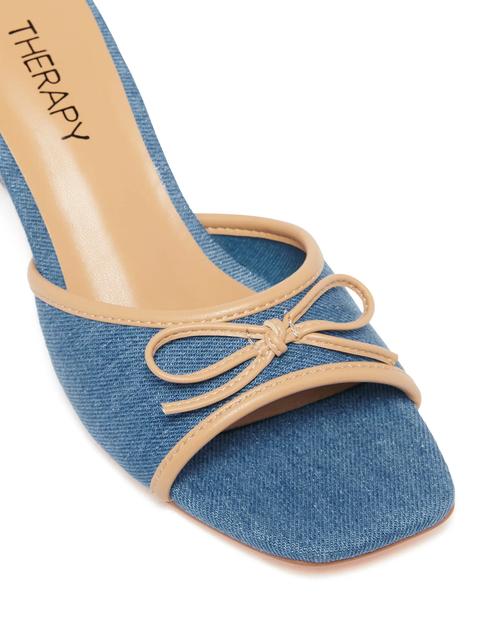 Jenner Heel Blue Denim