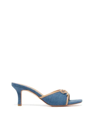 Jenner Heel Blue Denim