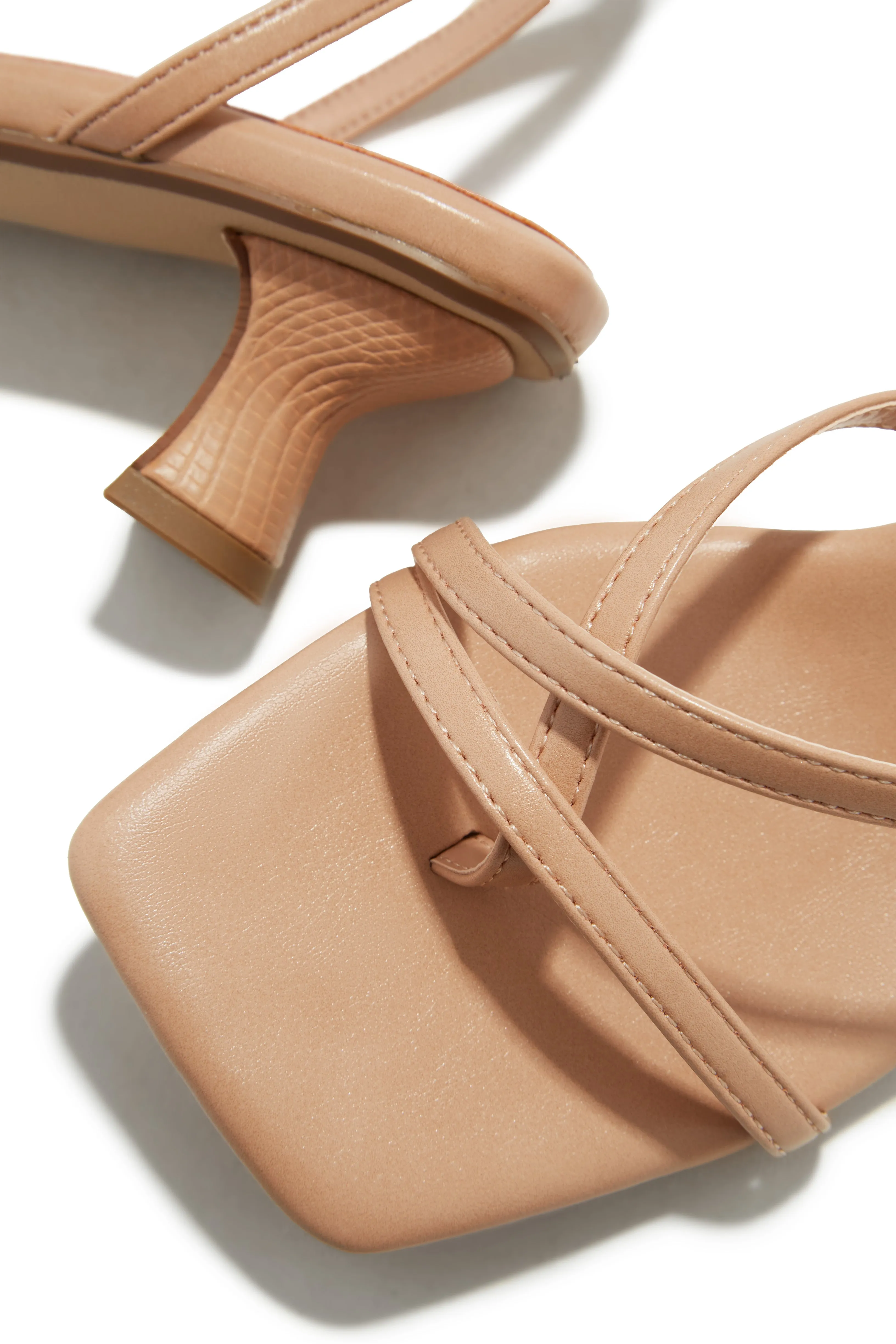 Velora Mid Heels - Nude